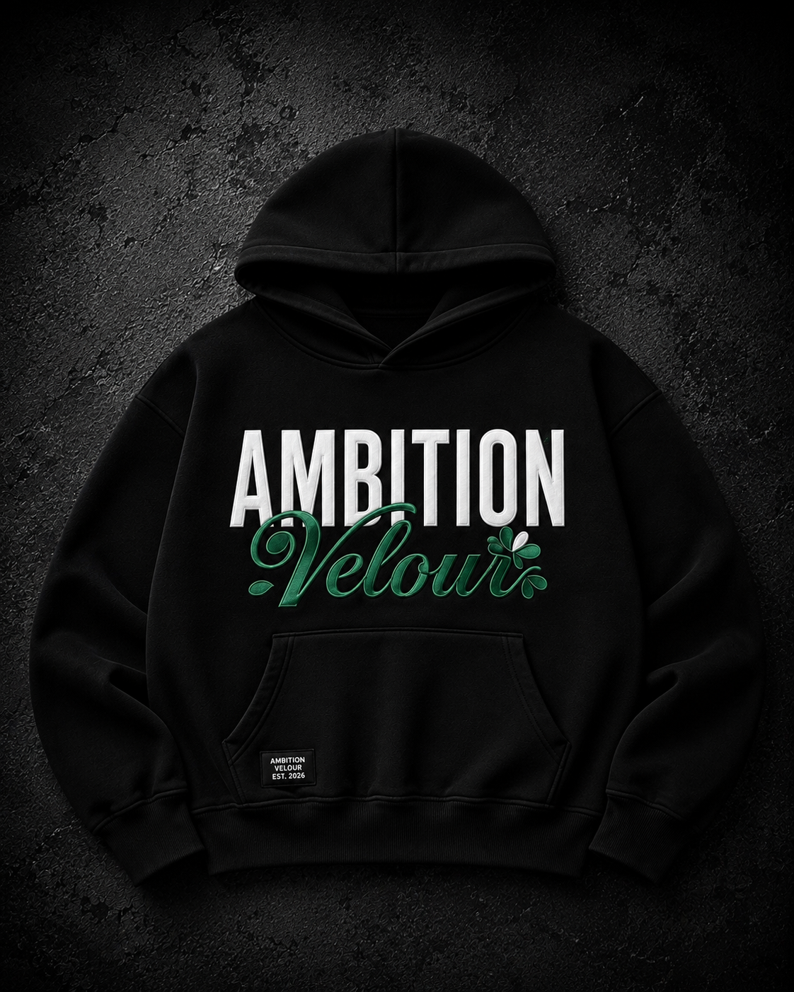 Ambition Velour Hoodie — Pre-Order